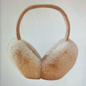 Cozy Tan Faux Fur Earmuffs